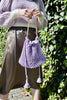 Lyon Macrame Bag in Lilac